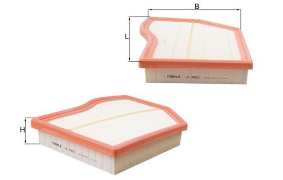 Air filter LX 4802 Mahle