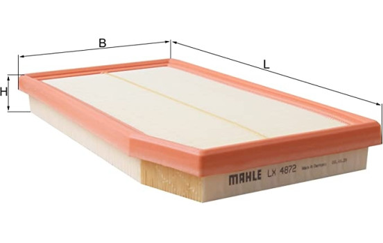 Air filter LX 4872 Mahle