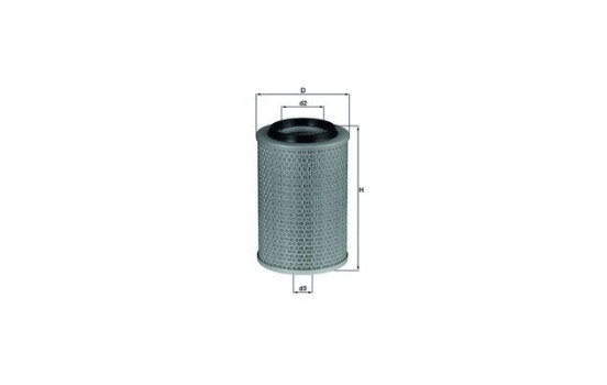 Air Filter LX 496 Mahle, Image 2