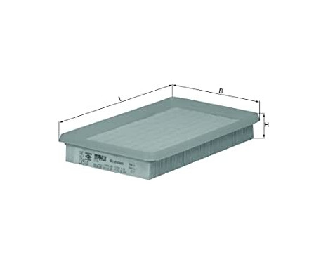 Air Filter LX 510 Mahle, Image 2