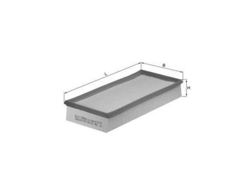 Air Filter LX 514 Mahle, Image 3