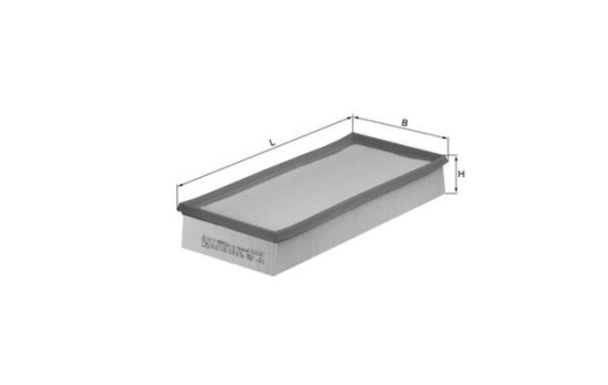 Air Filter LX 514 Mahle, Image 3