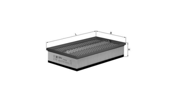 Air Filter LX 518 Mahle, Image 2