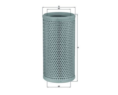 Air Filter LX 519 Mahle, Image 2