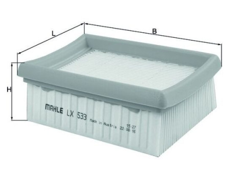 Air Filter LX 533 Mahle