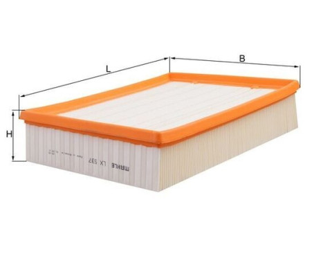 Air Filter LX 537 Mahle, Image 3