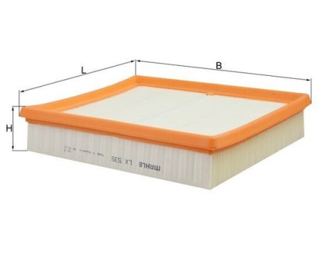Air Filter LX 539 Mahle, Image 3