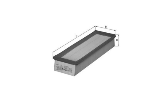 Air Filter LX 541 Mahle, Image 3