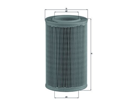 Air Filter LX 55 Mahle, Image 2