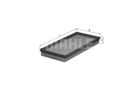 Air Filter LX 59 Mahle, Image 3