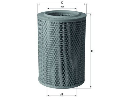 Air Filter LX 620 Mahle, Image 2
