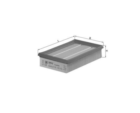 Air Filter LX 624 Mahle, Image 3
