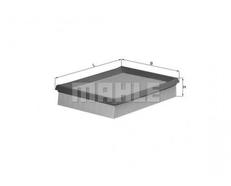 Air Filter LX 643 Mahle, Image 2