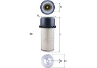 Air Filter LX 649 Mahle