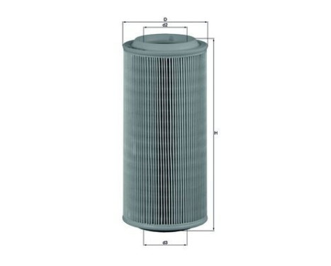 Air Filter LX 685 Mahle, Image 2