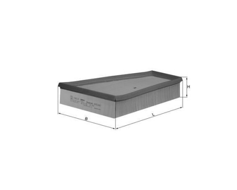 Air Filter LX 694 Mahle, Image 2