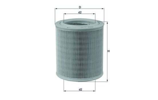 Air Filter LX 706 Mahle, Image 2