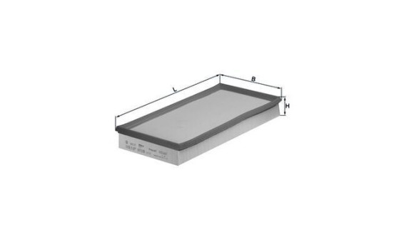 Air Filter LX 726 Mahle, Image 3