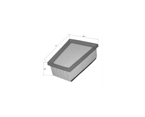 Air Filter LX 773 Mahle, Image 3