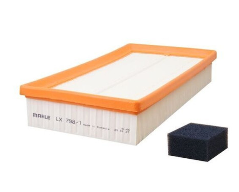 Air Filter LX 798/1 Mahle, Image 4