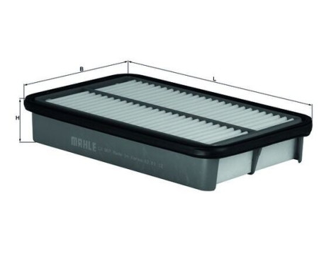 Air Filter LX 807 Mahle, Image 3