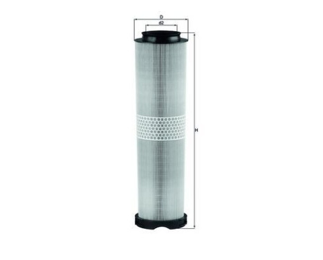 Air Filter LX 816/4 Mahle, Image 2