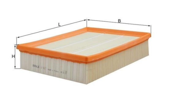 Air Filter LX 821 Mahle, Image 2