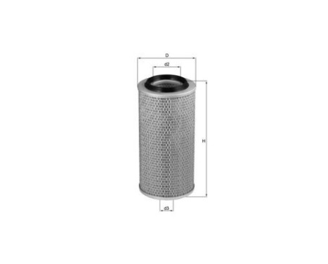 Air Filter LX 83 Mahle, Image 2