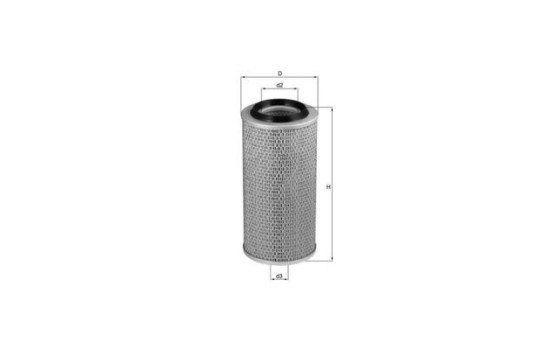 Air Filter LX 83 Mahle, Image 2