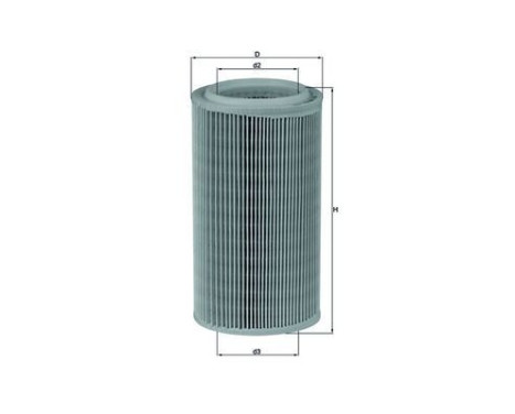 Air Filter LX 852 Mahle, Image 2