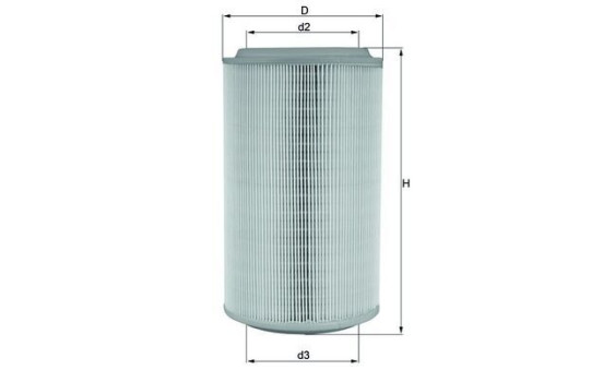 Air Filter LX 913 Mahle, Image 2