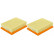 Air Filter LX 925/S Mahle, Thumbnail 2