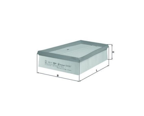 Air Filter LX 957/2 Mahle, Image 3