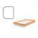 Air Filter LX 977D Mahle, Thumbnail 5
