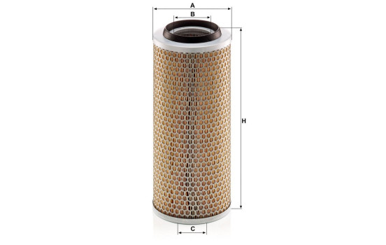Air Filter Piclon C 15 165/3 Mann, Image 3