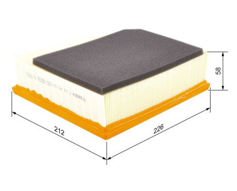 Air Filter S0026 Bosch, Image 2