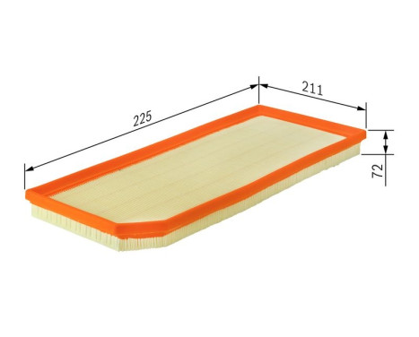 Air Filter S0026 Bosch, Image 6