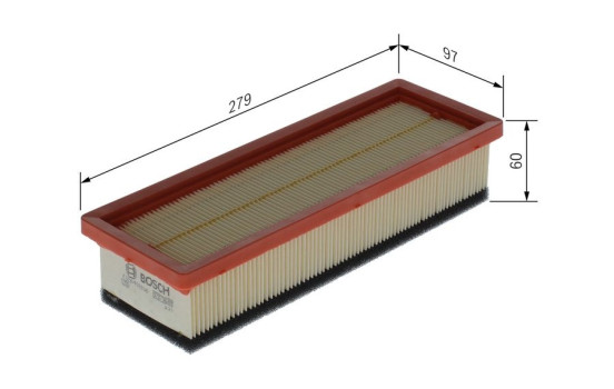 Air Filter S0036 Bosch, Image 6