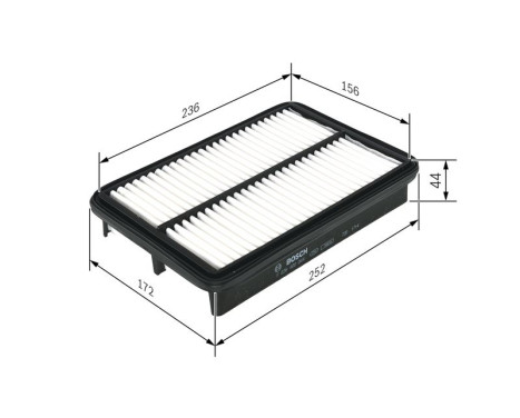 Air Filter S0044 Bosch, Image 8