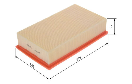 Air Filter S0047 Bosch, Image 6