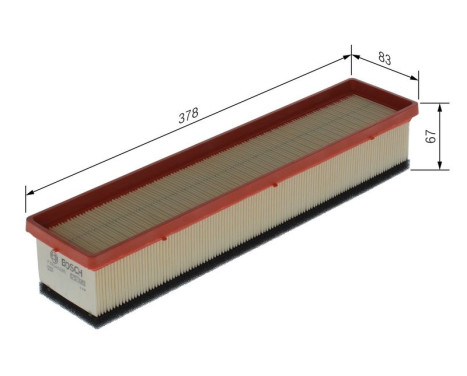 Air Filter S0051 Bosch, Image 5