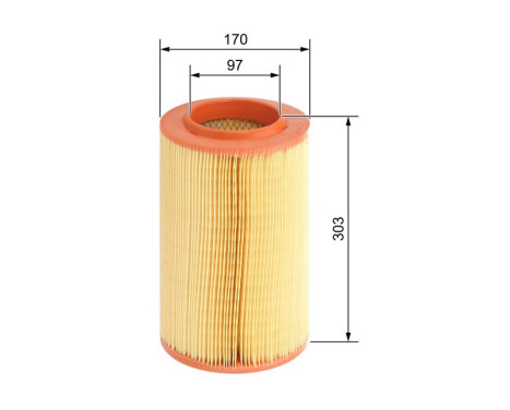 Air Filter S0059 Bosch, Image 2