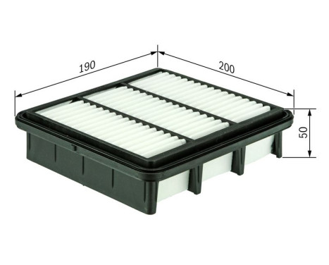 Air Filter S0063 Bosch, Image 6