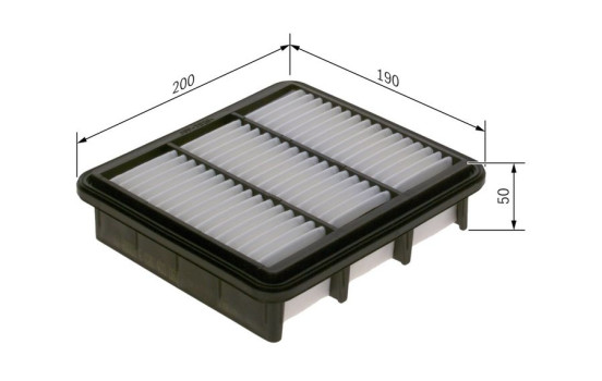 Air Filter S0063 Bosch, Image 6