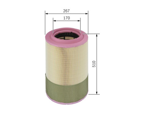 Air Filter S0068 Bosch, Image 5