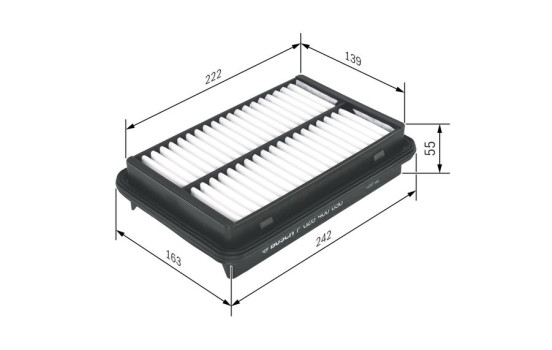 Air Filter S0090 Bosch