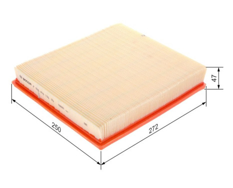 Air Filter S0106 Bosch, Image 2