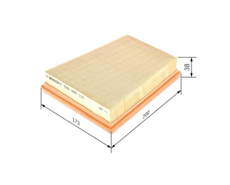 Air Filter S0110 Bosch, Image 2