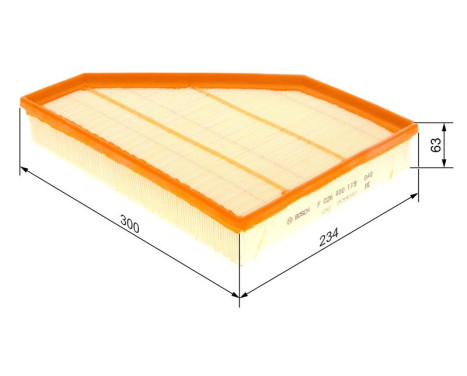 Air Filter S0119 Bosch, Image 3