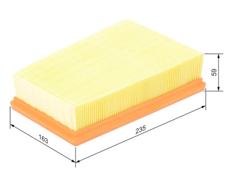 Air Filter S0126 Bosch, Image 6